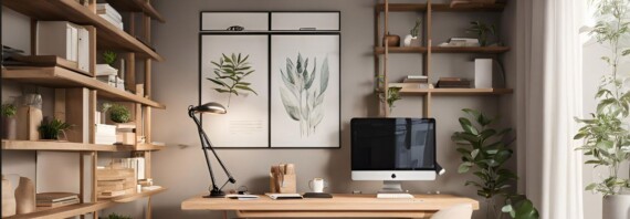 Com crear una zona de treball a casa · Cómo crear una zona de trabajo en casa